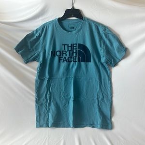 North face brand blue tee